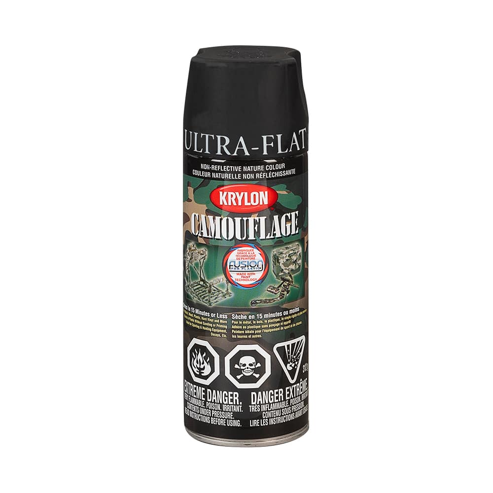 Peinture Camouflage noir ultra-mat 340 g