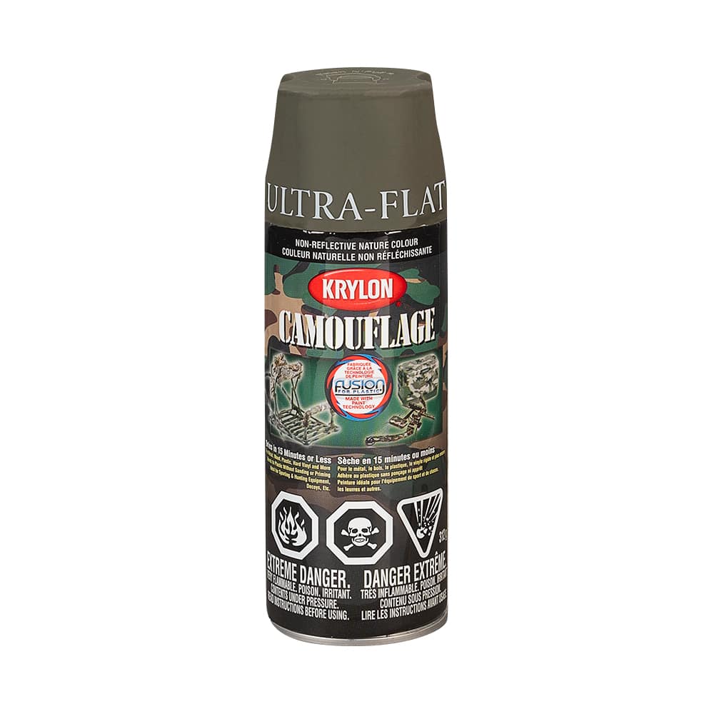 Peinture camouflage olive 340 g