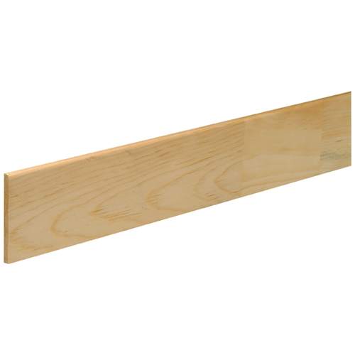 Plinthe réversible en pin clair jointé 5/16 po x 3 1/8 po x 8 pi