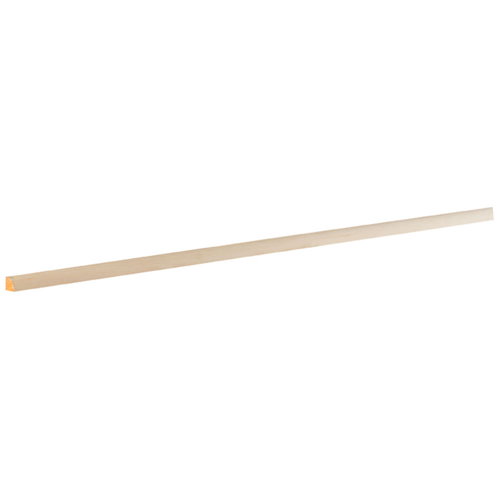 Quart de rond en pin clair jointé 11/16 po x 11/16 po x 8 pi