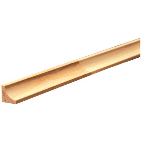 Clear Jointed Pine Cove Moulding - 1/2 in. x 1/2 in. x 8 ft.