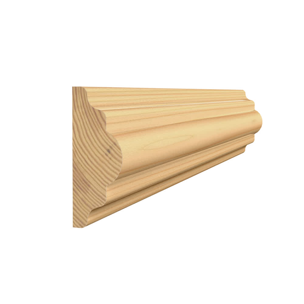 Clear Jointed Pine Decorative Moulding - 5/16 in. x 3/4 in. x 8 ft.