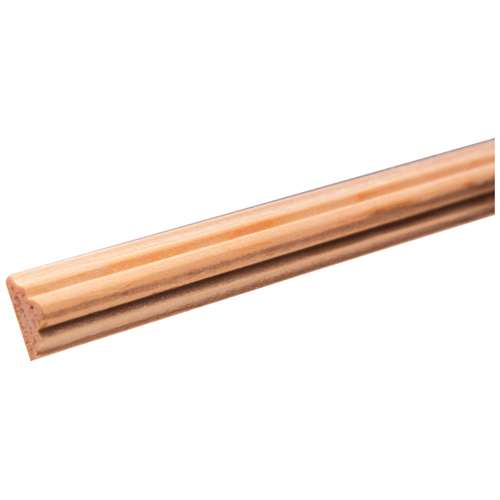Moulure décorative en pin clair jointé 5/16 po x 3/4 po x 8 pi