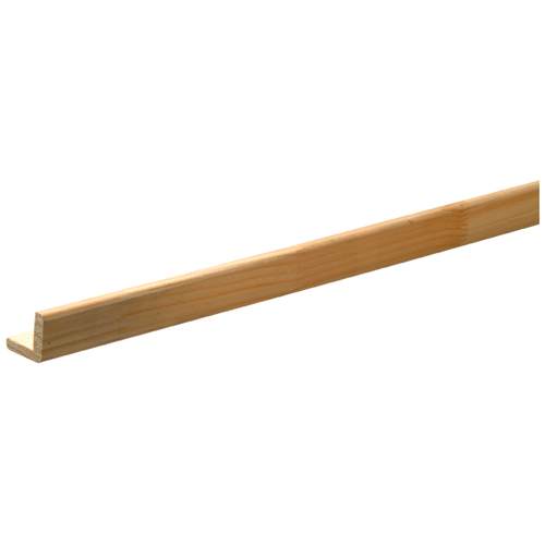 Clear Jointed Pine Exterior Corner - 3/4 in. x 3/4 in. x 8 ft.
