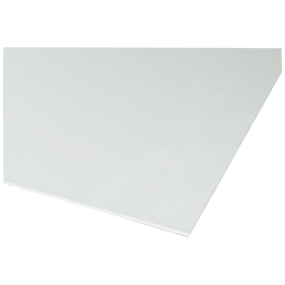 Panneau de revêtement en fibrociment lisse blanc arctique 4&nbsp;pi&nbsp;x&nbsp;8&nbsp;pi