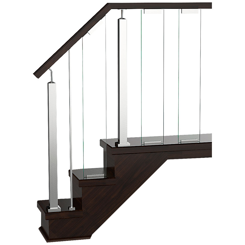 Poteau de rampe carré Urbain