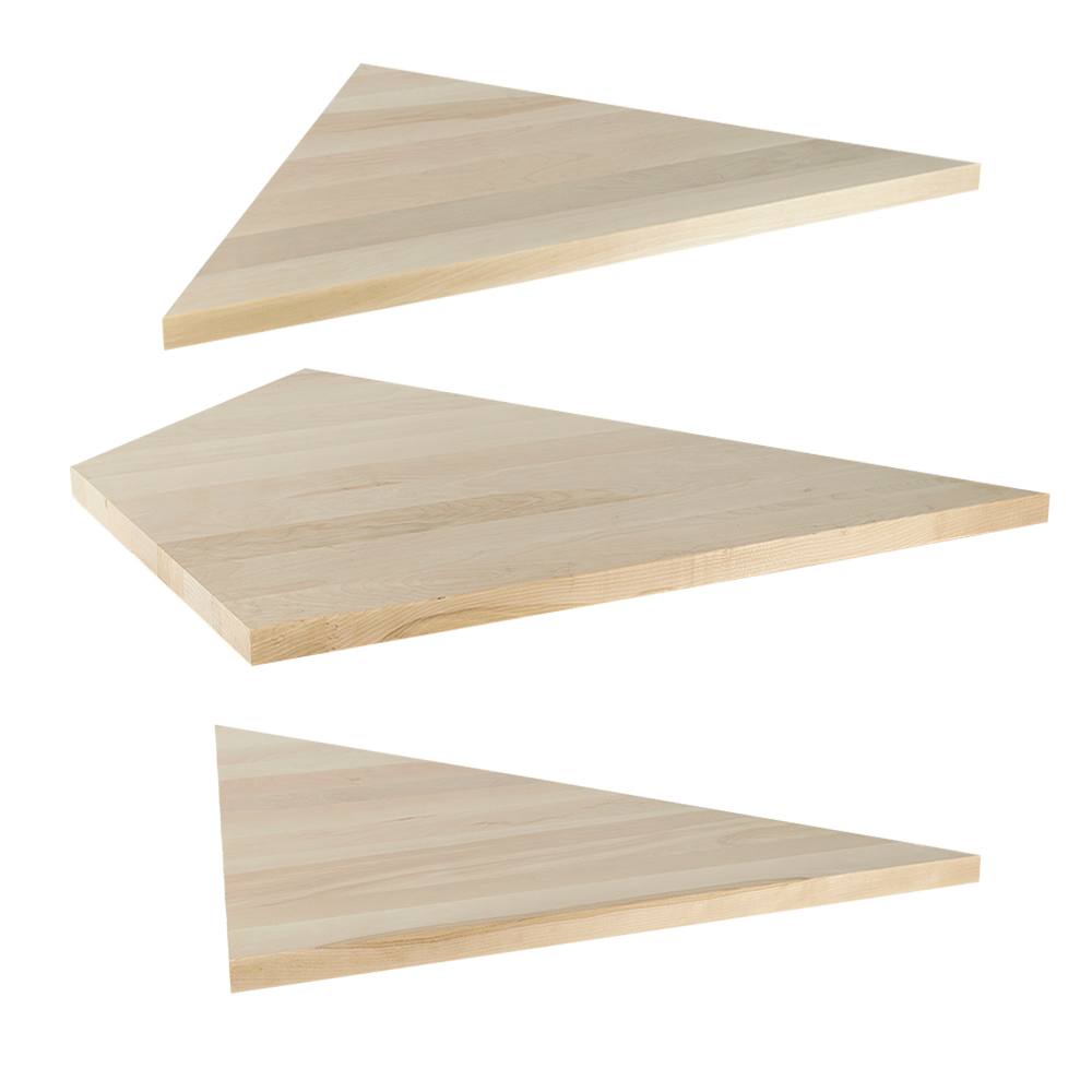 Zen Birch Angled Stair Treads 42 in. L/R