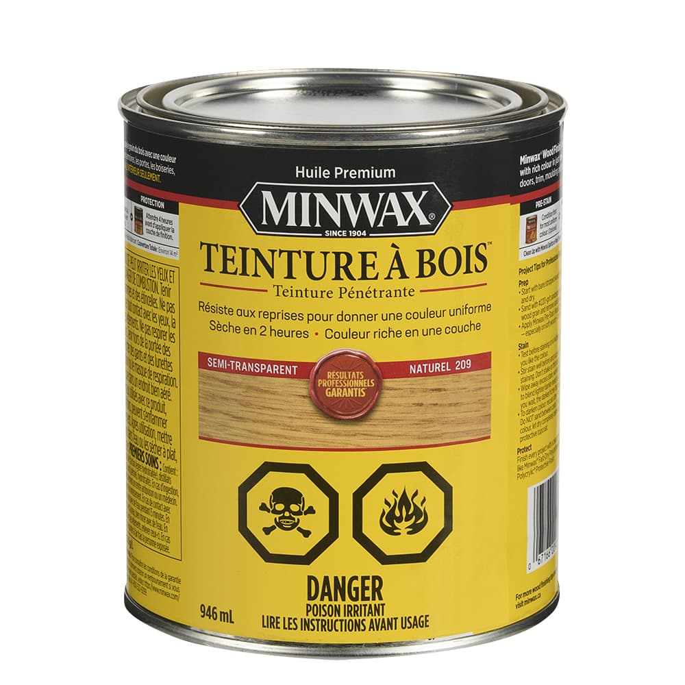 Teinture à l'huile naturel 946 ml