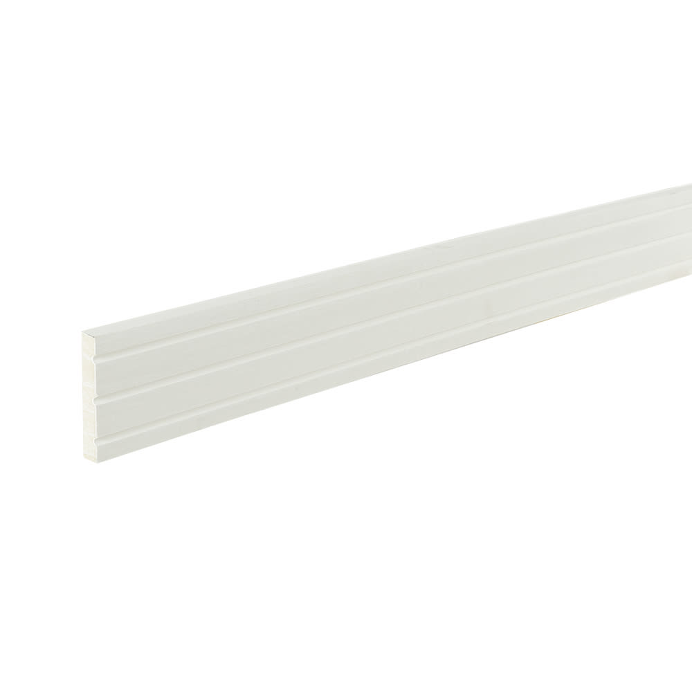 Bâti de porte en pin jointé blanc 3&nbsp;9/16&nbsp;po&nbsp;x&nbsp;81&nbsp;5/8&nbsp;po