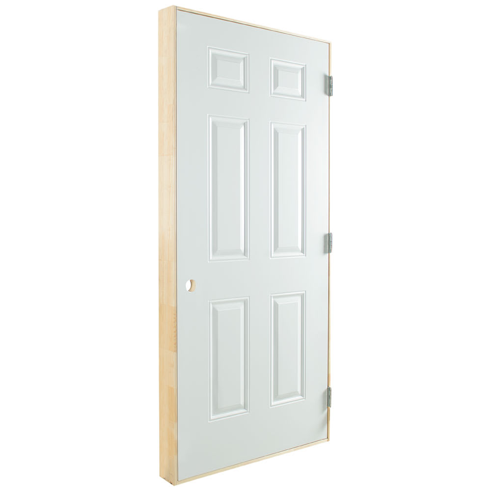 DIMENSIONS Shed Steel Door 36 in. RH
