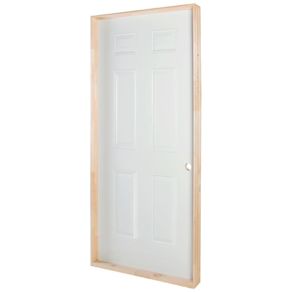 DIMENSIONS Shed Steel Door 36 in. RH