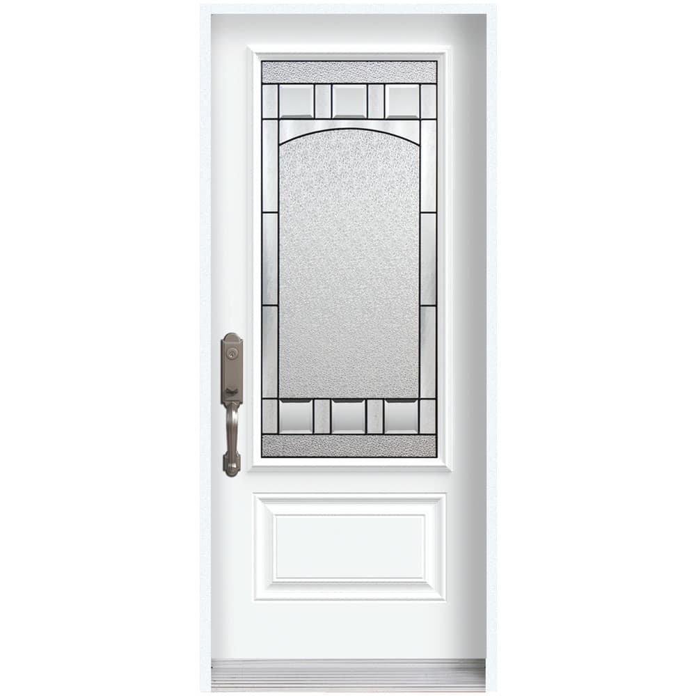 Porte en acier Bistro 34&nbsp;po droite