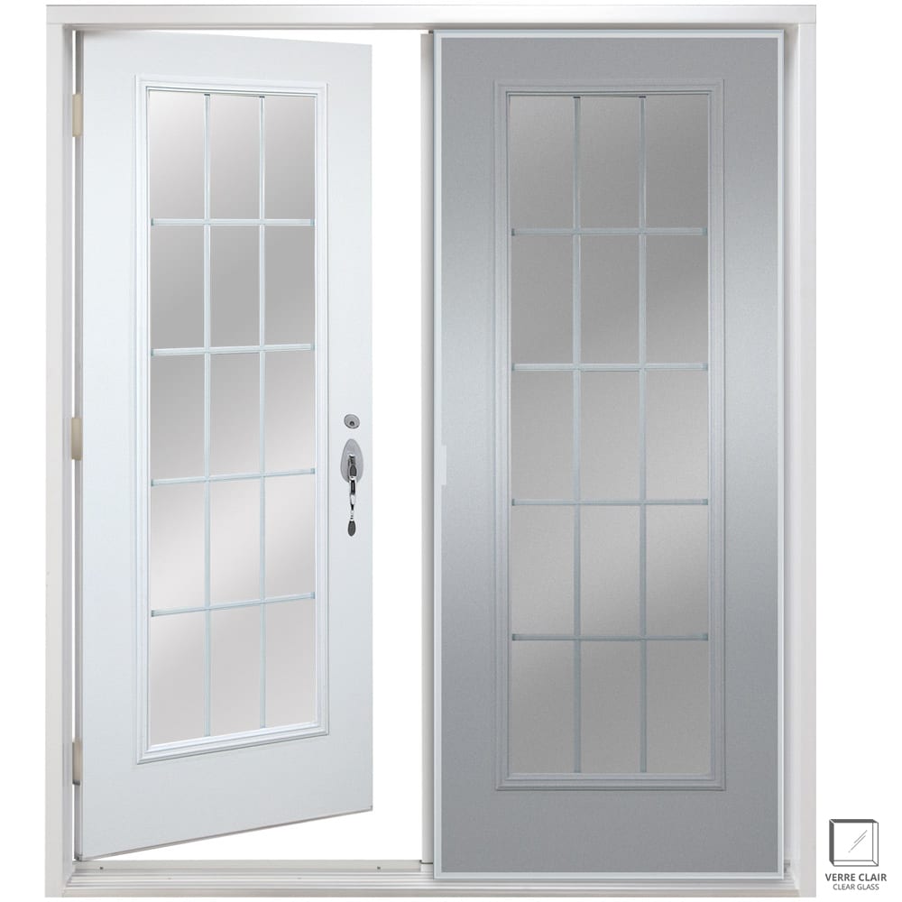 Porte jardin en acier A14CI gauche