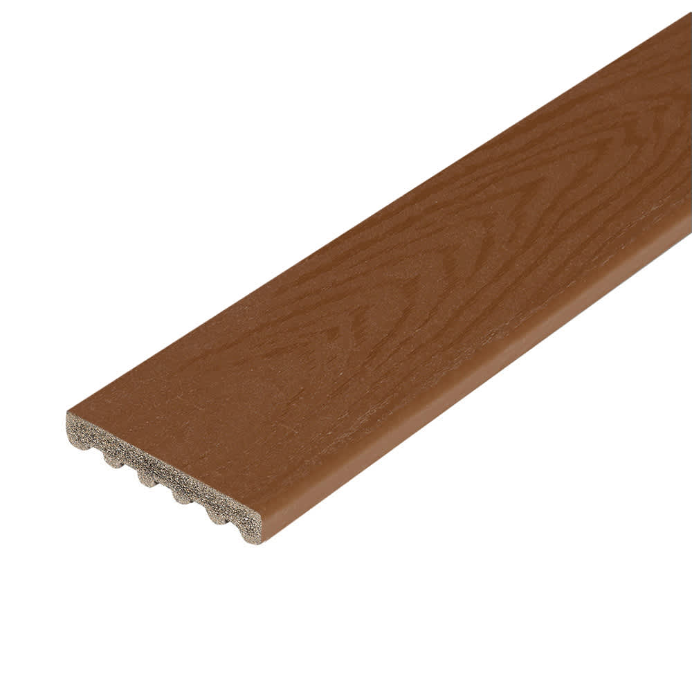 Planche de patio composite Trex Enhance Basics carrée Saddle 5&nbsp;1/2&nbsp;po&nbsp;x&nbsp;16&nbsp;pi