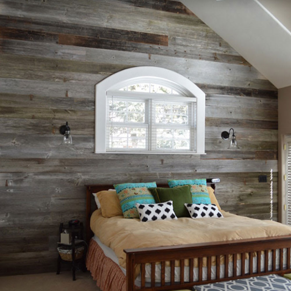 Revêtement mural Bois de grange véritable