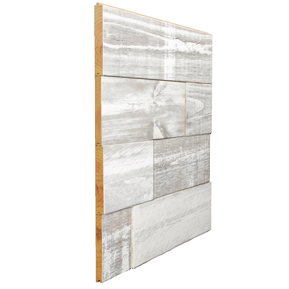 White Steel Ôthentik Wall Cladding