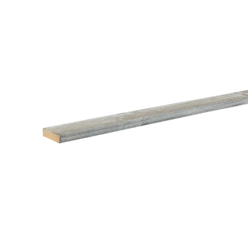 Moulure de revêtement mural Ôthentik blanc inox 8 pi