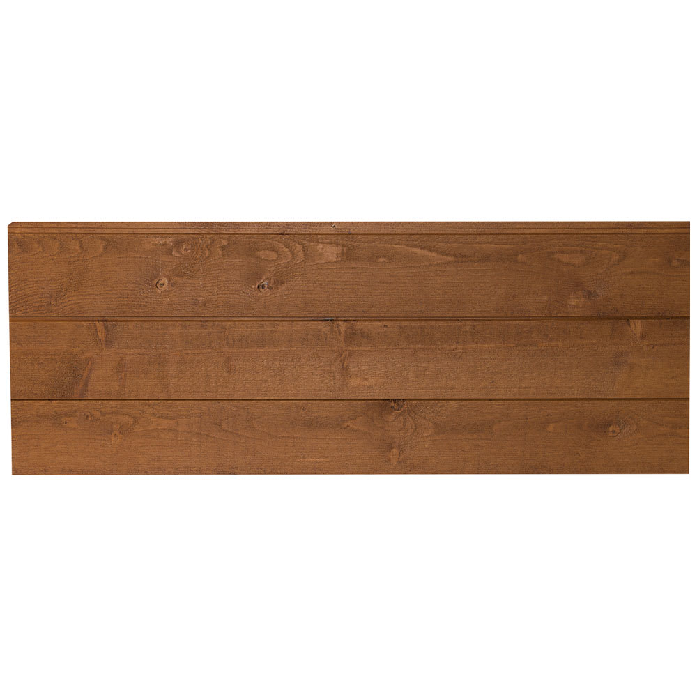 Revêtement de bois Maibec Contemporain Em+ 6&nbsp;po ambre algonquin