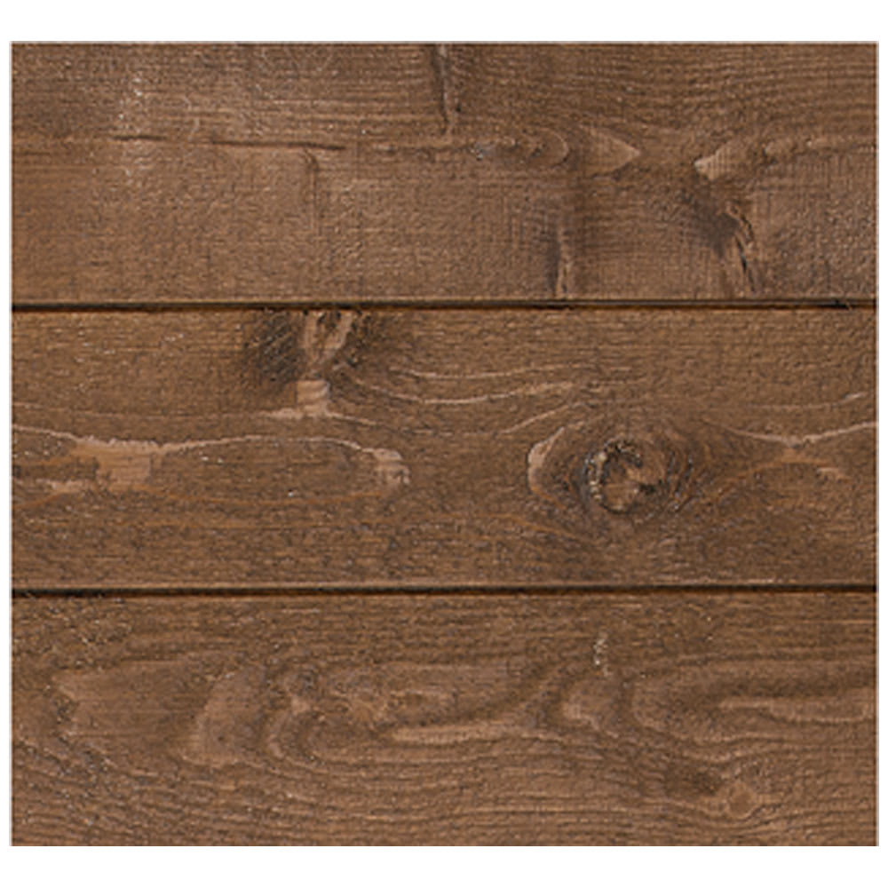 Revêtement de bois Maibec Contemporain Em+ 6&nbsp;po brun muskoka