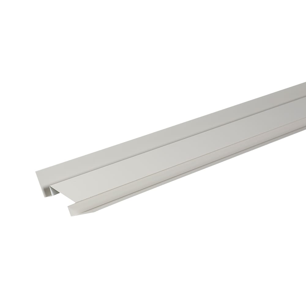 Coin intérieur en aluminium gris brume 1/2&nbsp;po&nbsp;x&nbsp;9&nbsp;pi&nbsp;6&nbsp;po