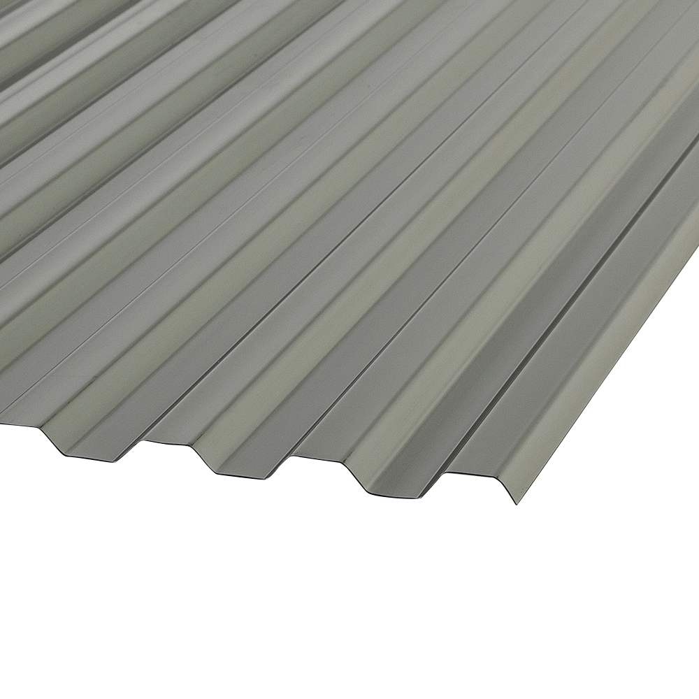 Suntuf Smoke Corrugated Polycarbonate Panel 2 ft. x 8 ft.