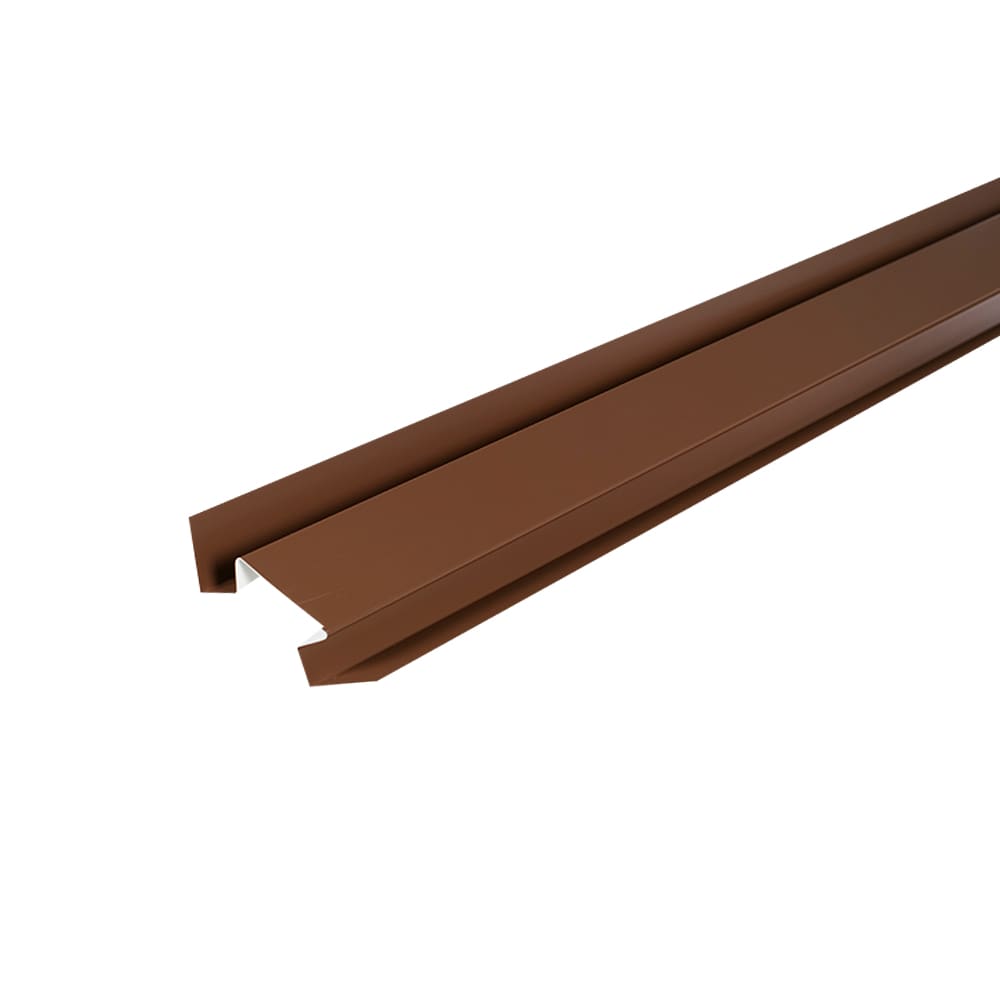 Coin intérieur en aluminium 1/2 po renard roux