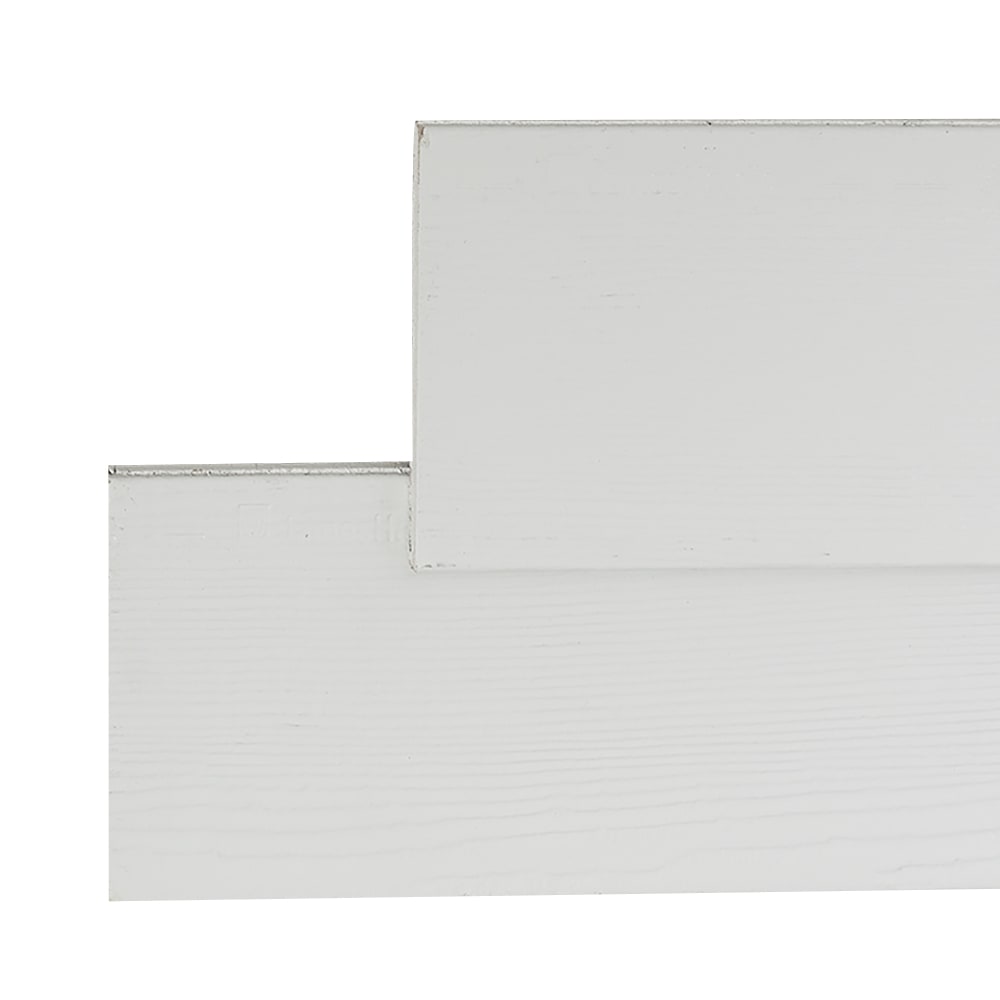 Revêtement en fibrociment blanc arctique 6&nbsp;1/4&nbsp;po&nbsp;x&nbsp;12&nbsp;pi