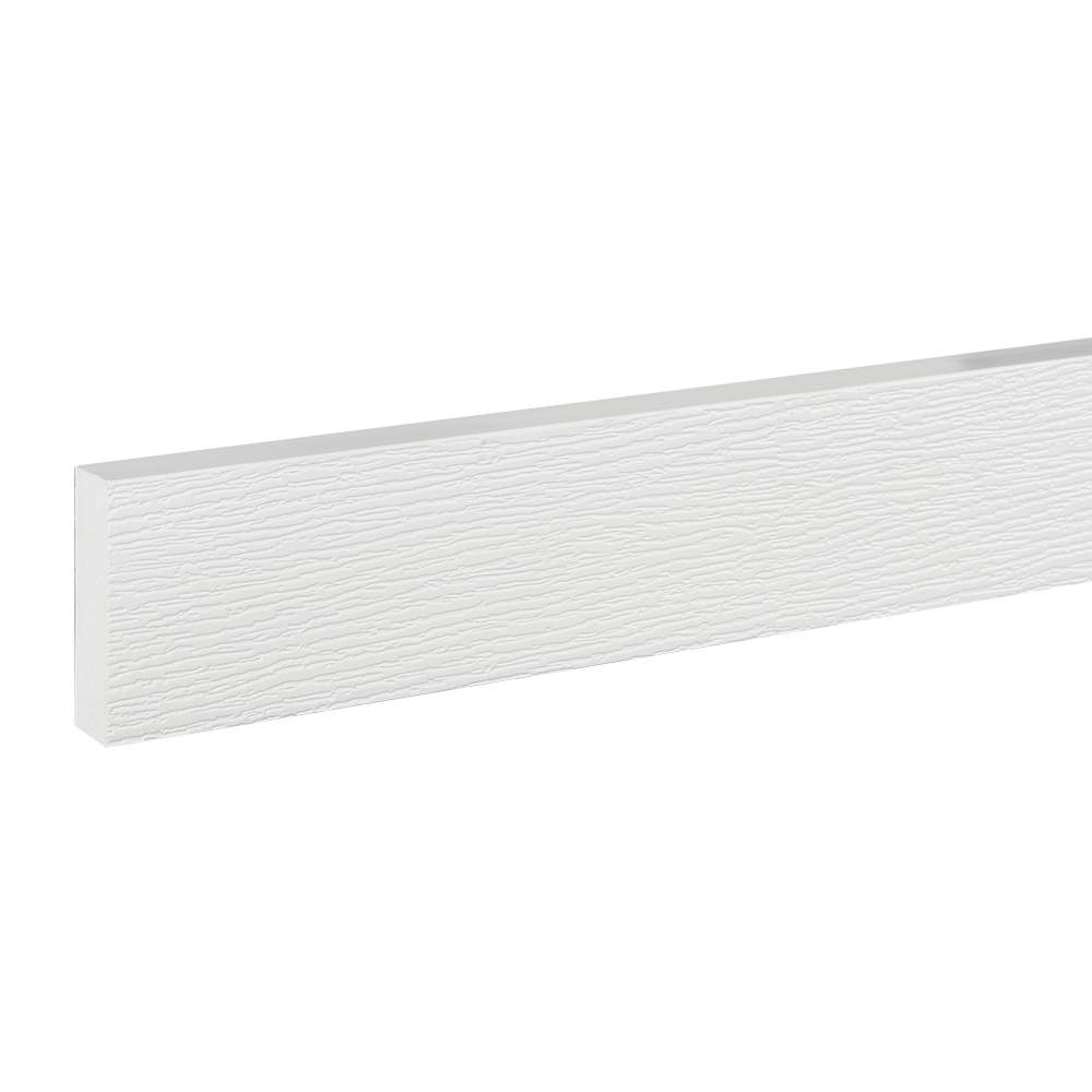Outdoor Siding PVC Finishing Board 3-1/2 in. x 12 ft.