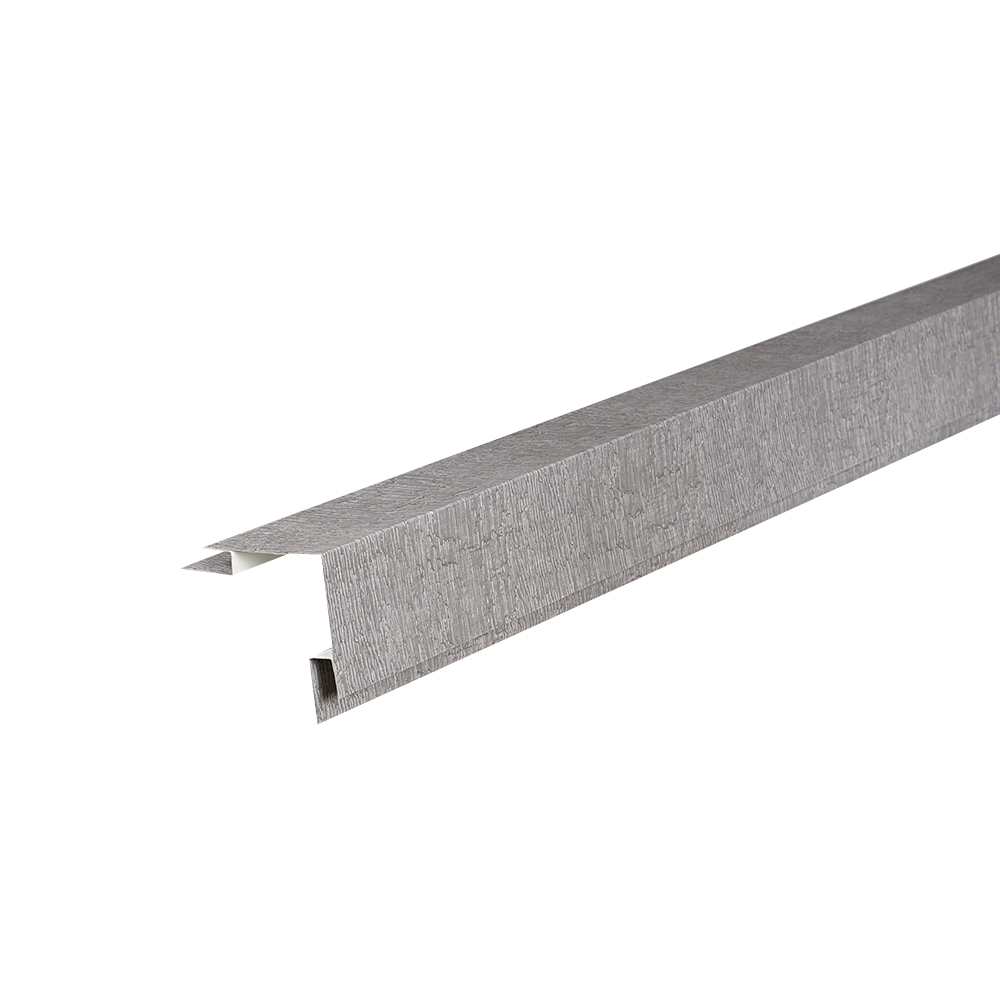 Coin extérieur en aluminium 5/8 po bois de grange