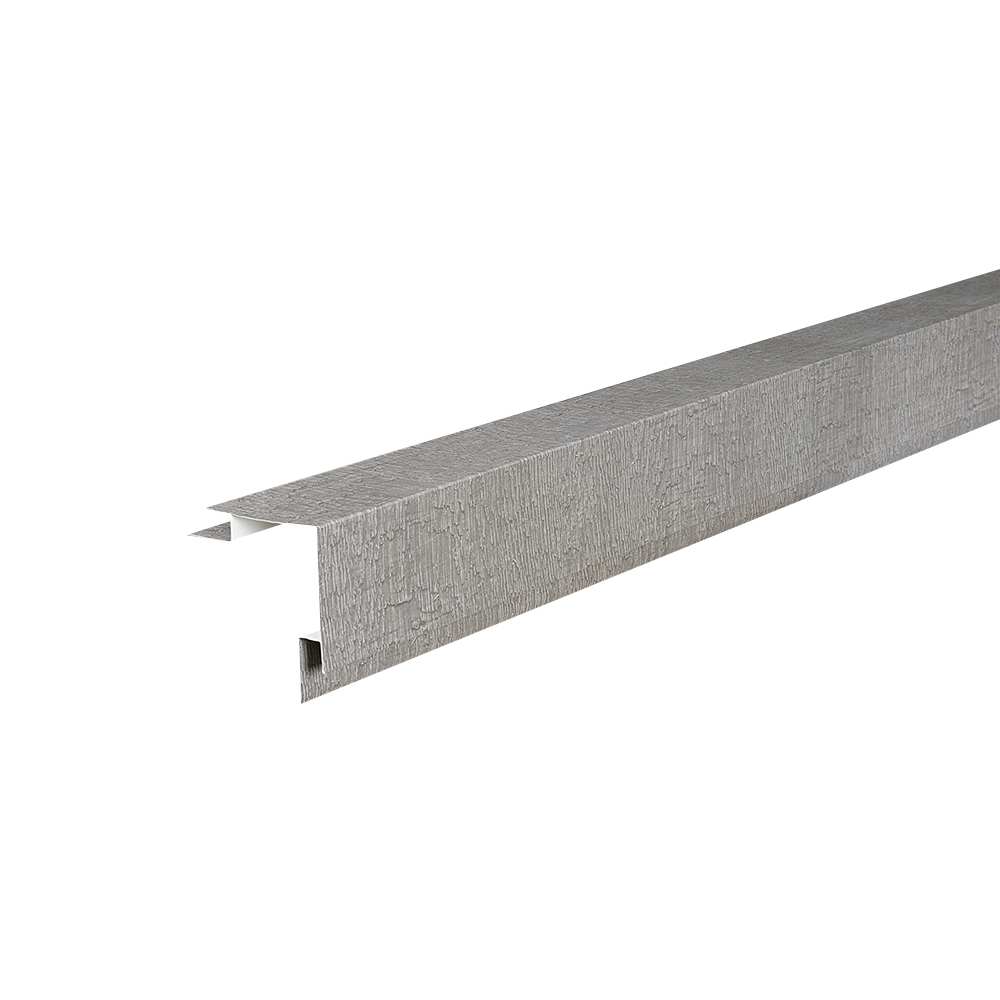 Coin extérieur en aluminium loup gris 5/8&nbsp;po&nbsp;x&nbsp;9&nbsp;pi&nbsp;6&nbsp;po