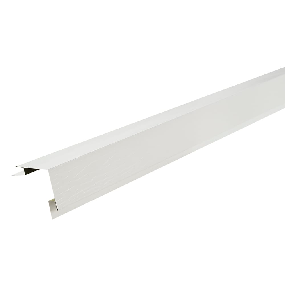 White Aluminum Outside Corner Moulding 5/8 in.