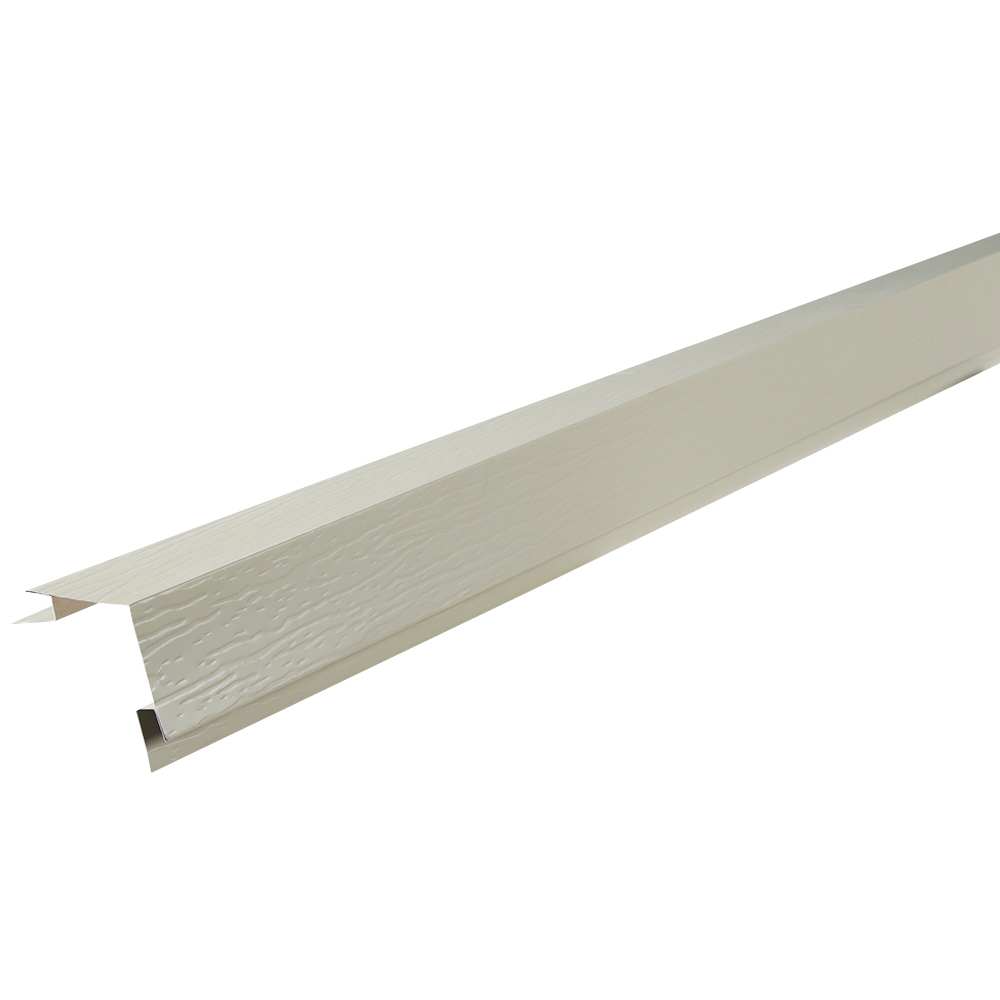 Acadia Aluminum Outside Corner Moulding 5/8 in. x 9 ft. 6 in.