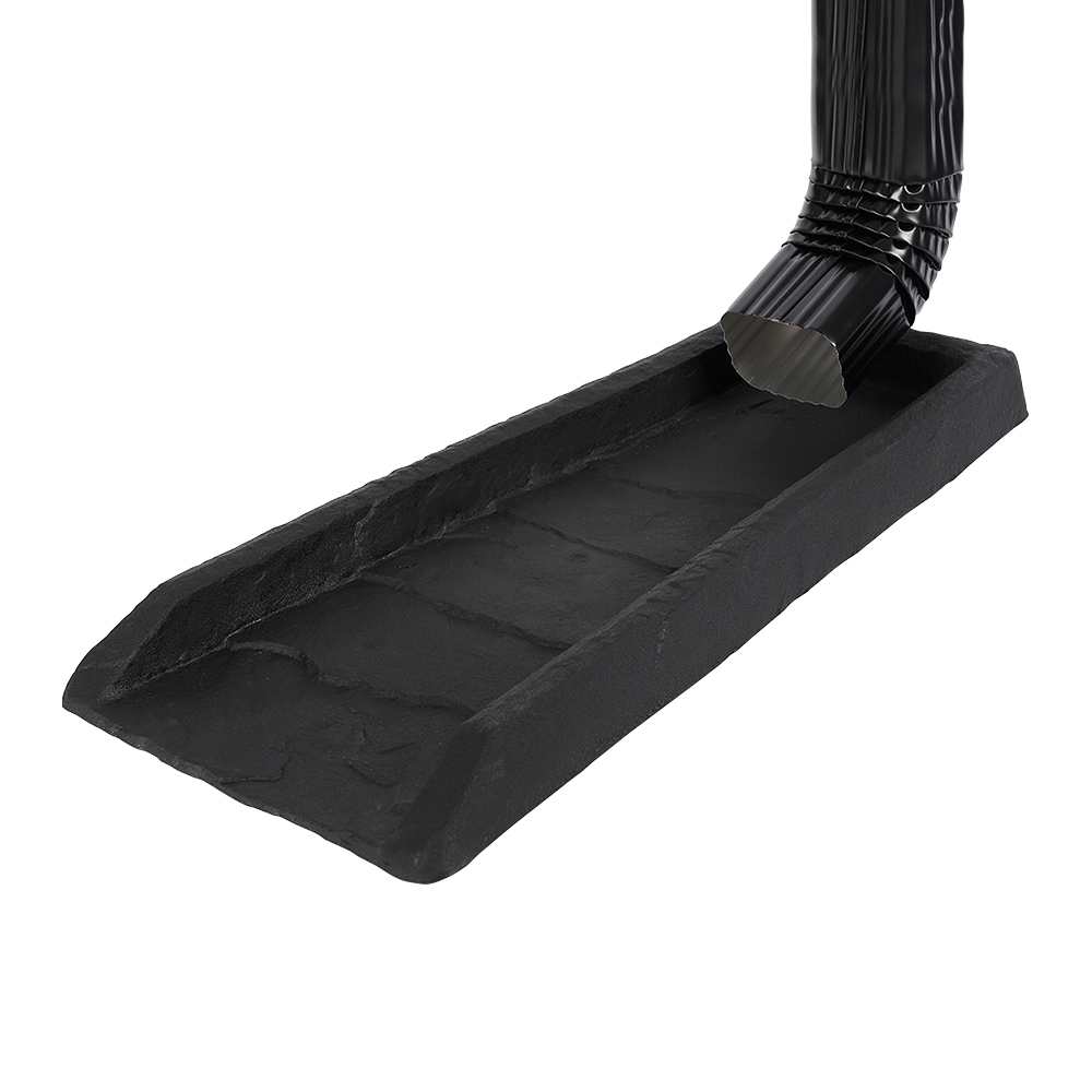 GARANT Downspout Splash Block 22 in. x 10 in. Black