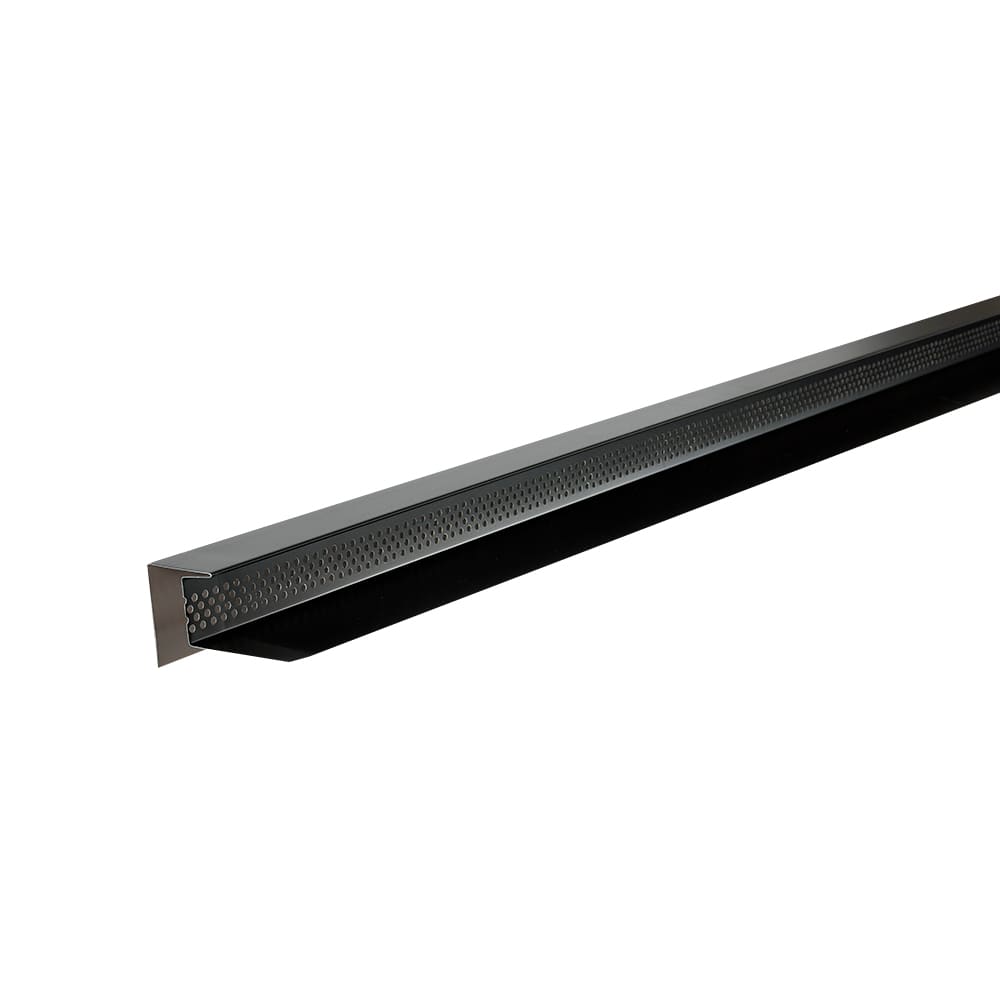 Siding Vent Moulding 10 ft. Black