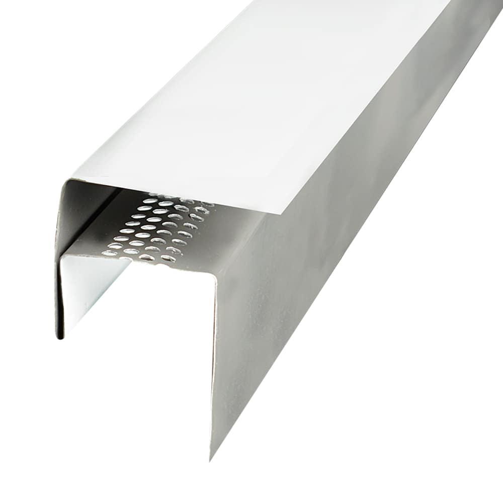 Moulure de ventilation pour revêtement blanche 10 pi