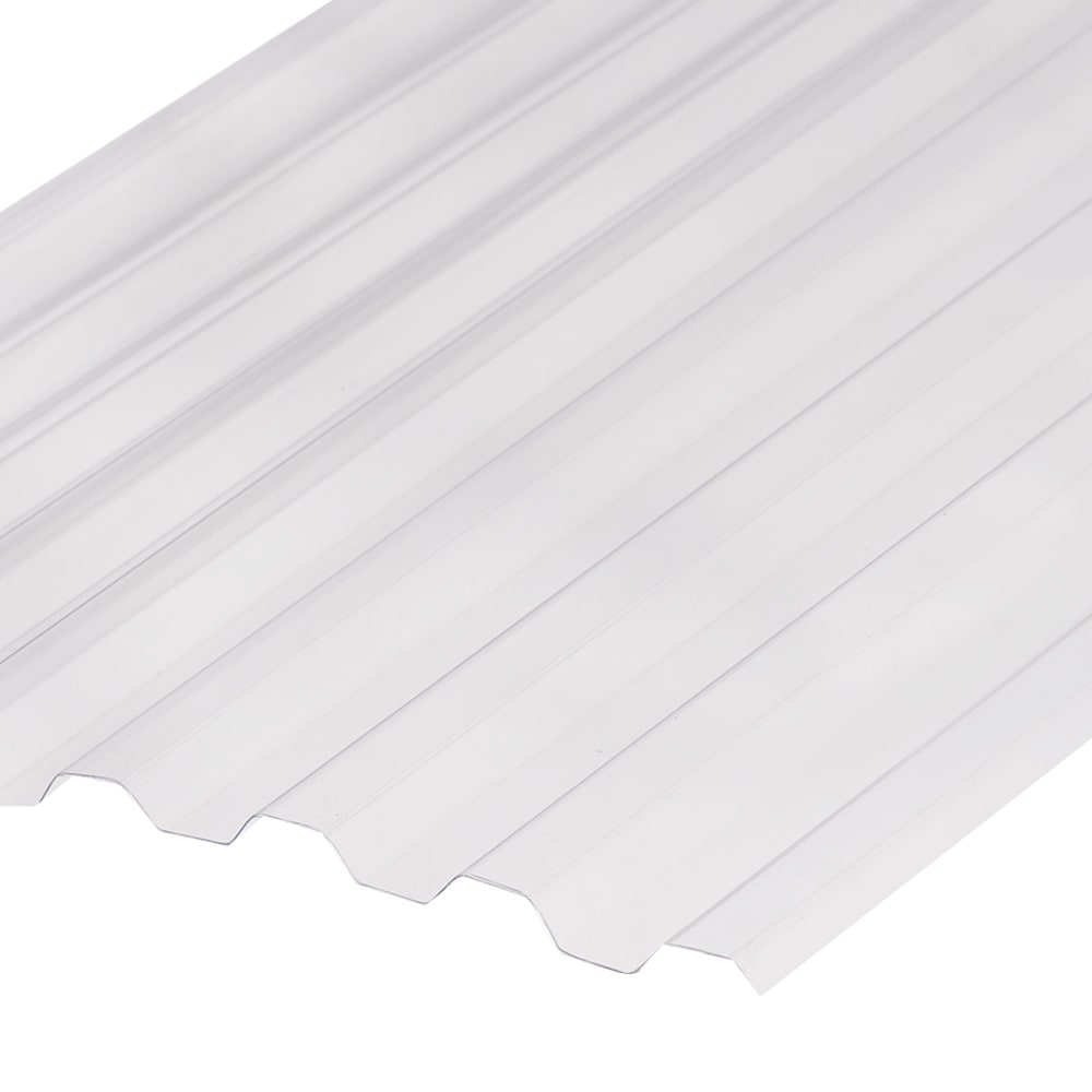 Suntuf Clear Corrugated Polycarbonate Panel 2 ft. x 8 ft.