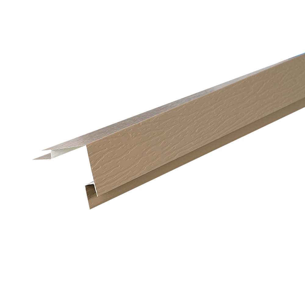 Sandalwood Aluminum Outside Corner Moulding 5/8 in. x 9 ft. 6 in.