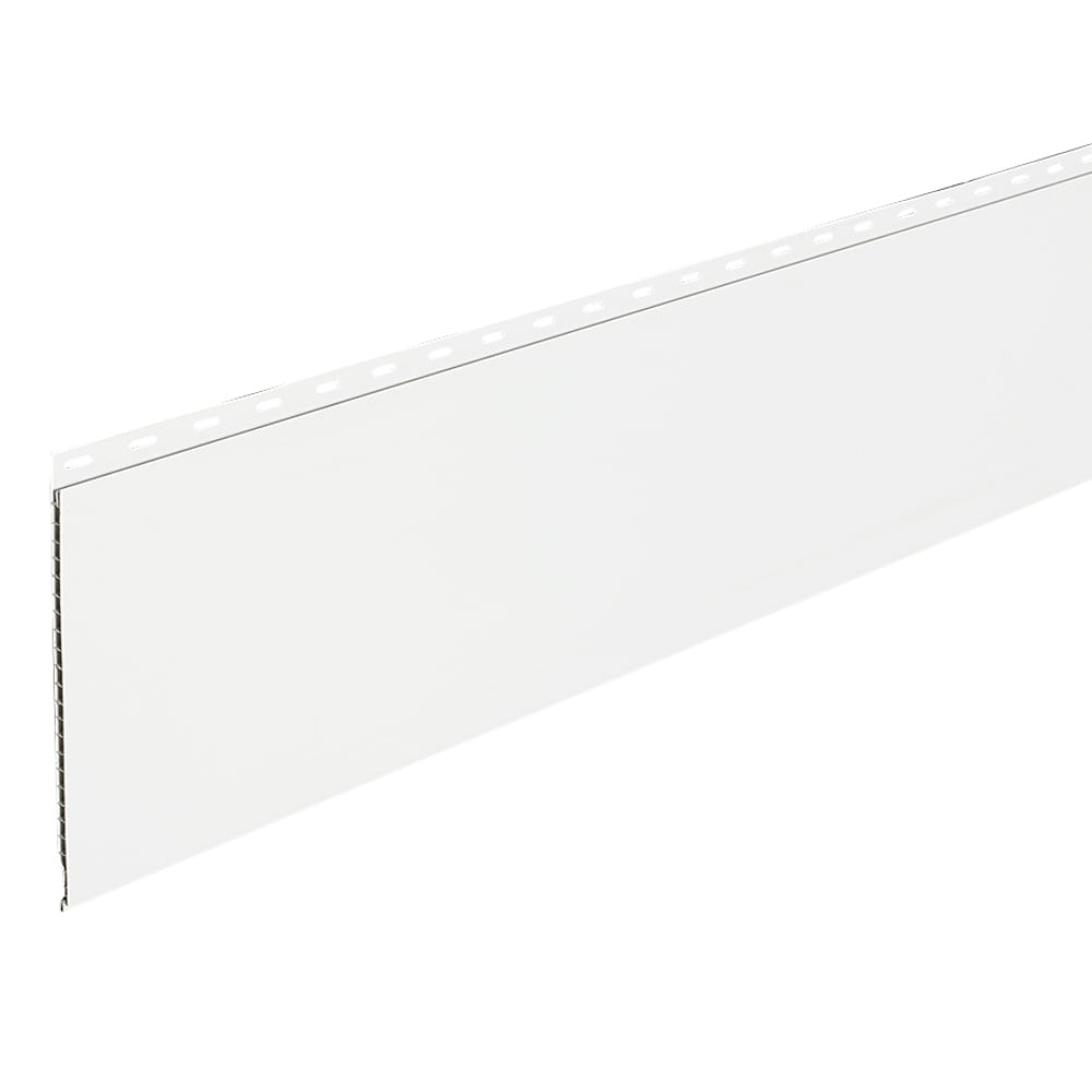 Revêtement de vinyle vertical d'intérieur Agri-Pro blanc 12&nbsp;po&nbsp;x&nbsp;10&nbsp;pi