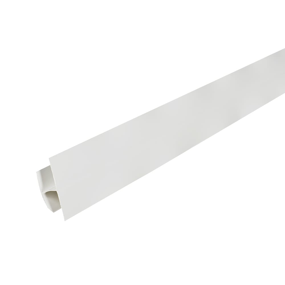 Moulure en H pour panneau mural ondulé Rib blanc 10 pi