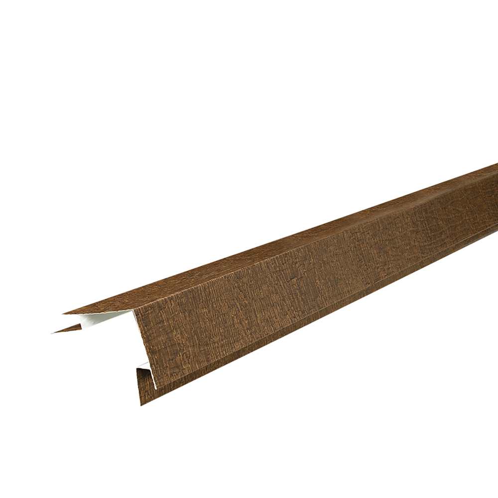 Barista 2-Tone Aluminum Outside Corner Moulding 5/8&nbsp;in.&nbsp;x&nbsp;9&nbsp;ft.&nbsp;6&nbsp;in.