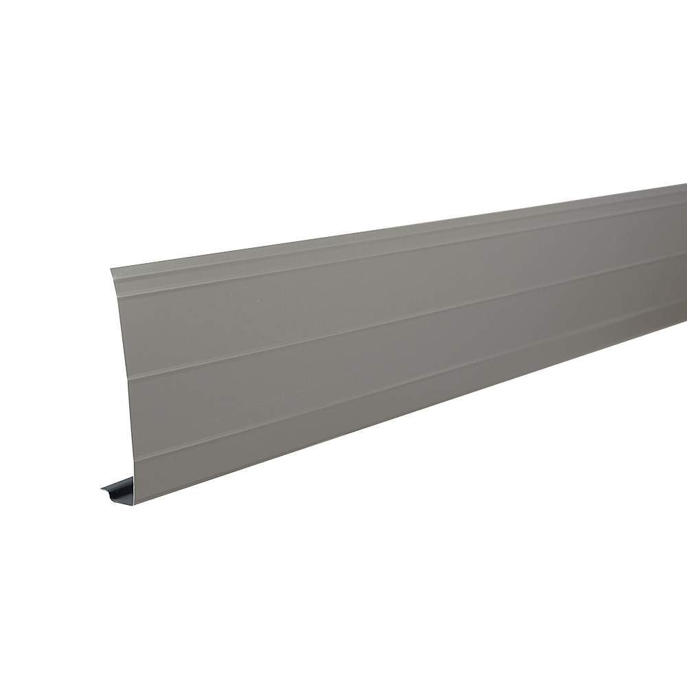 Fascia en aluminium charbon 6&nbsp;po&nbsp;x&nbsp;10&nbsp;pi