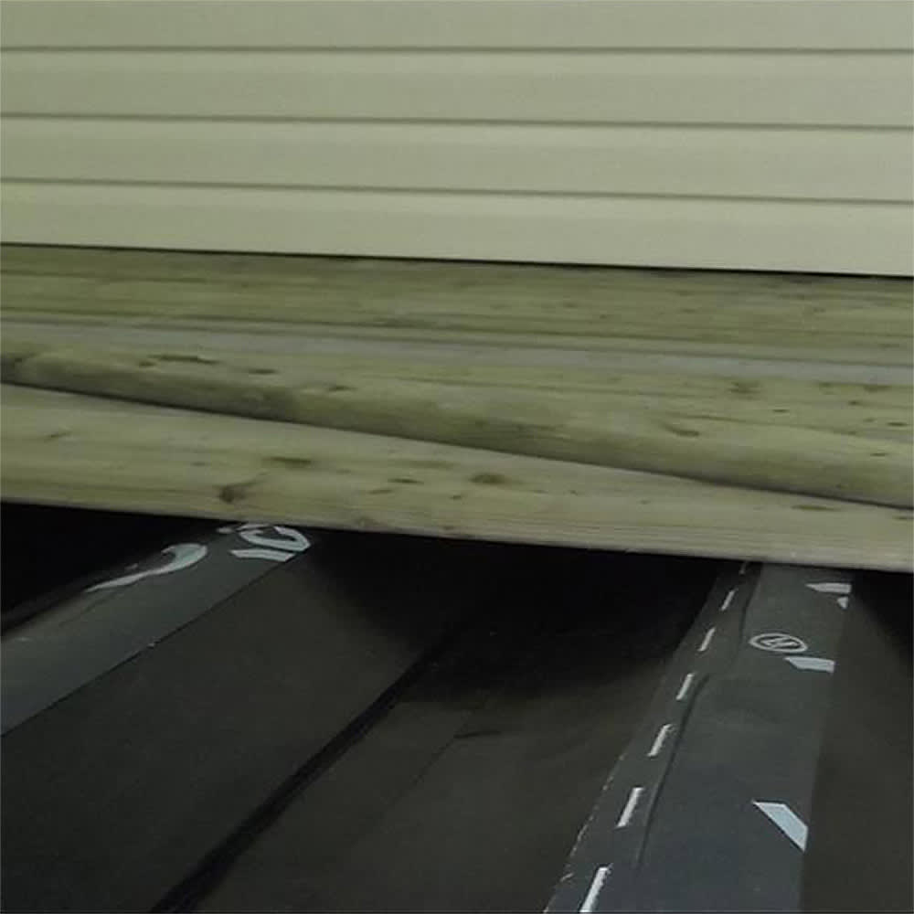 Membrane de drainage pour patio 17&nbsp;1/4&nbsp;po&nbsp;x&nbsp;50&nbsp;pi