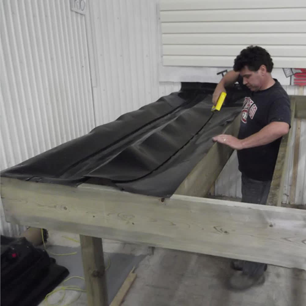 Membrane de drainage pour patio 17&nbsp;1/4&nbsp;po&nbsp;x&nbsp;50&nbsp;pi