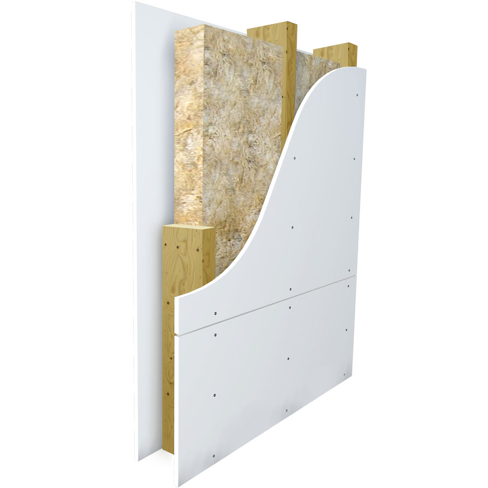 Rockwool Safe'n'Sound Acoustic Insulation 3&nbsp;in.&nbsp;x&nbsp;23&nbsp;1/4&nbsp;in.