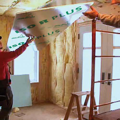 Panneau isolant pare-vapeur ISO R PLUS Premium 3/4&nbsp;po&nbsp;x&nbsp;48&nbsp;po&nbsp;x&nbsp;97&nbsp;1/4&nbsp;po ISOLOFOAM
