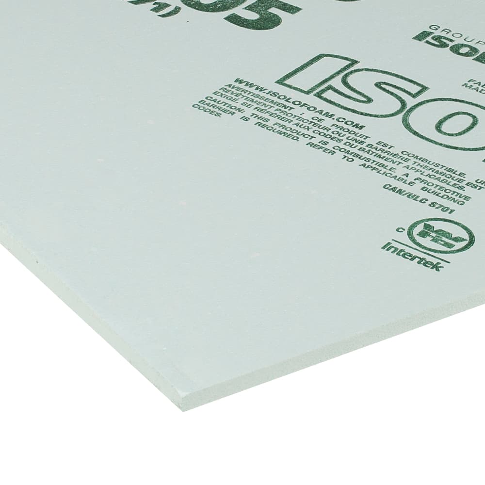 Panneau isolant HD 160 carré 1 po x 4&nbsp;pi&nbsp;x&nbsp;9&nbsp;pi ISOLOFOAM