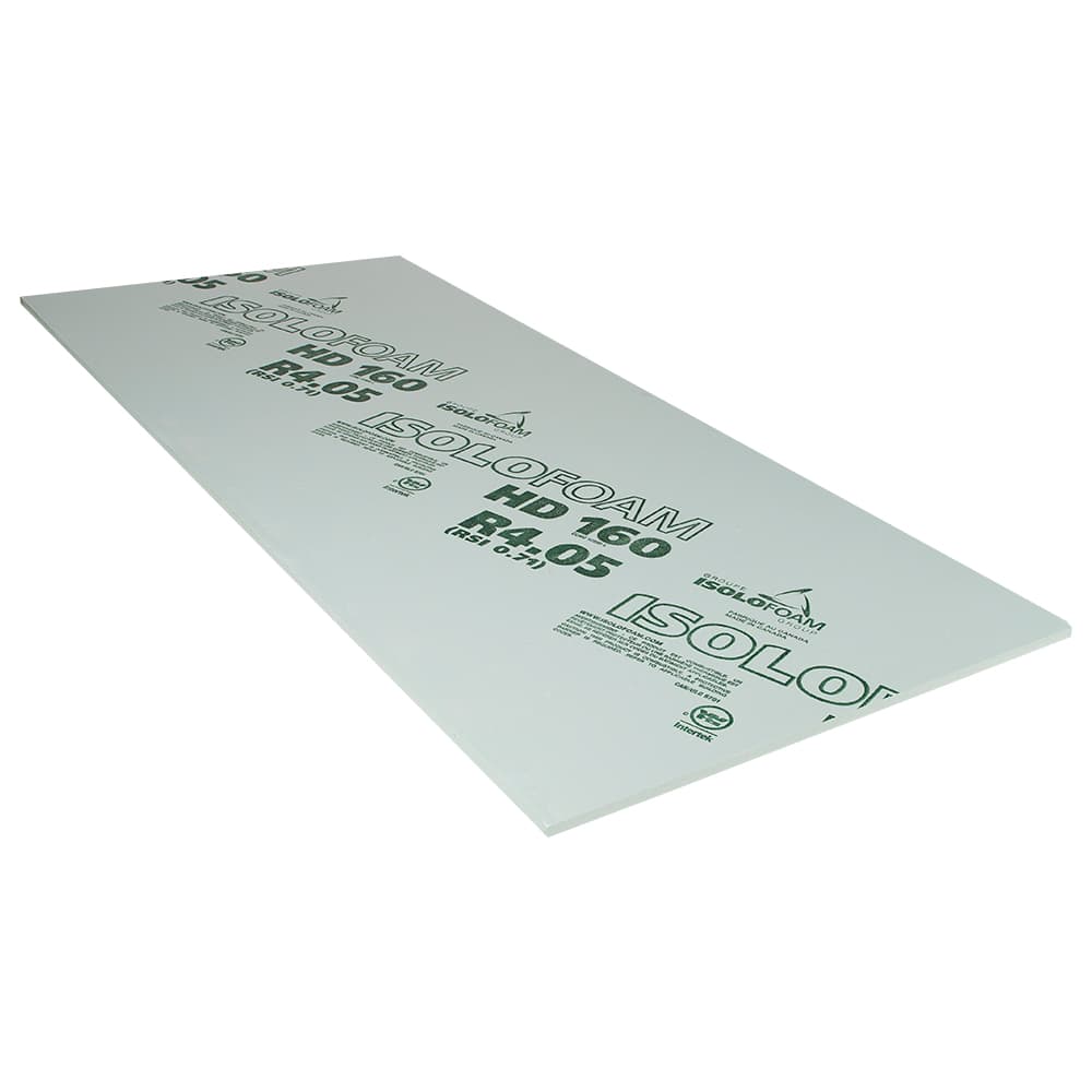 Panneau isolant HD 160 carré 1 po x 4&nbsp;pi&nbsp;x&nbsp;9&nbsp;pi ISOLOFOAM