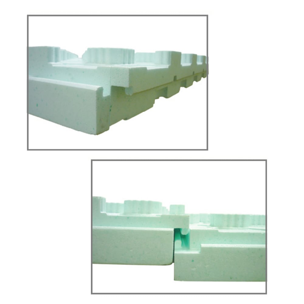 ISORAD V2 Insulation Panel for Radiant Floor Heating 2 1/2 in. x 4 ft. x 4 ft.