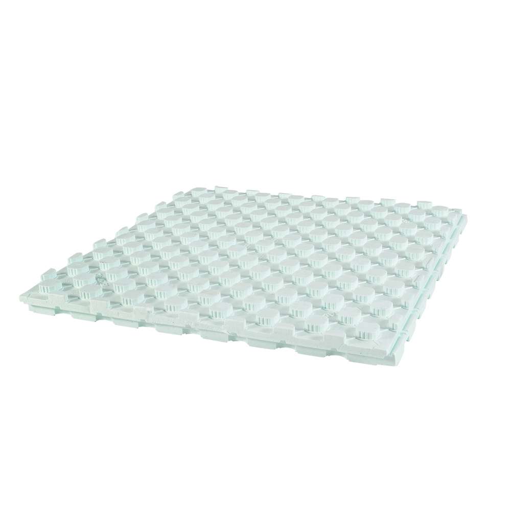 Panneau isolant pour planchers chauffants ISORAD V2, 2 1/2 po x 4&nbsp;pi&nbsp;x&nbsp;4 pi