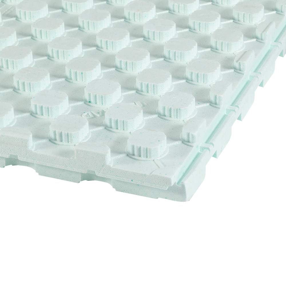 Panneau isolant pour planchers chauffants ISORAD V2, 2 1/2 po x 4&nbsp;pi&nbsp;x&nbsp;4 pi